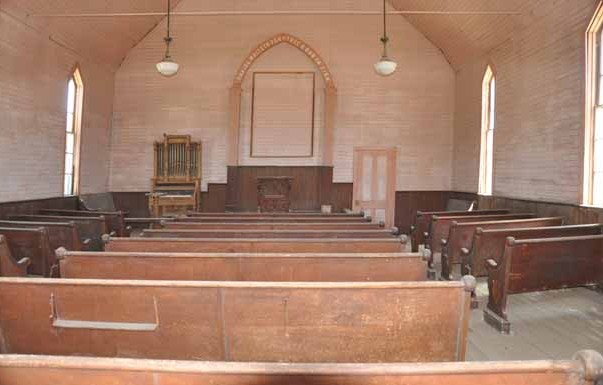 interior of church